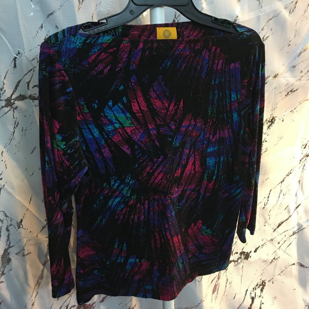 Ruby Rd. Women's Long Sleeve Blouse - Picture 2 of 4
